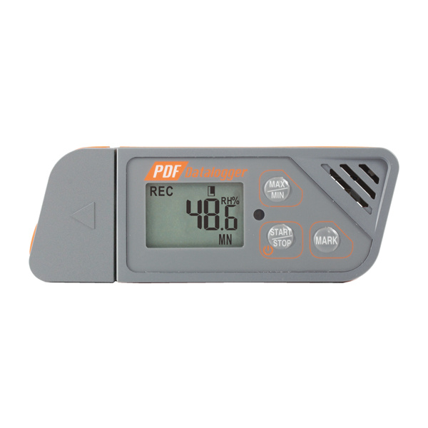Labbox data logger for temperature and humidity recording, 101,73