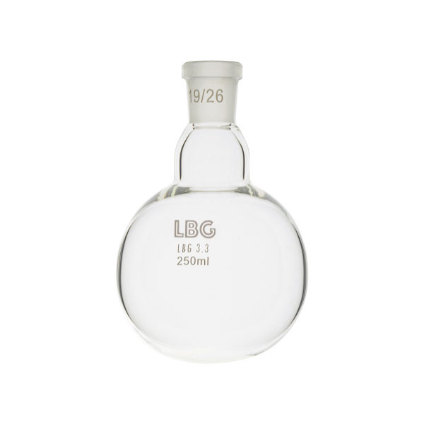 Labbox Labbox round bottom flask, with standard ground joint, LBG 3.3, 3,49