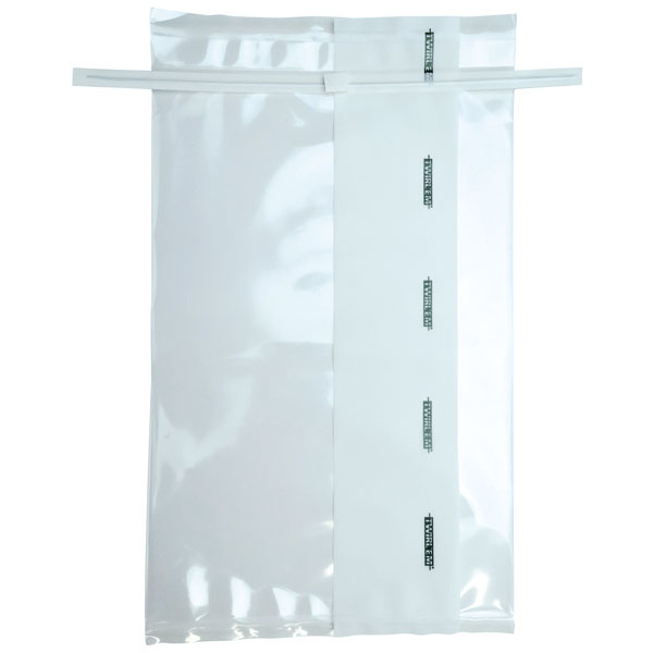 Lab Wire Packing Labbox sample bag, sterile, printed, 1 round wire and 1 flat wire, 199,64