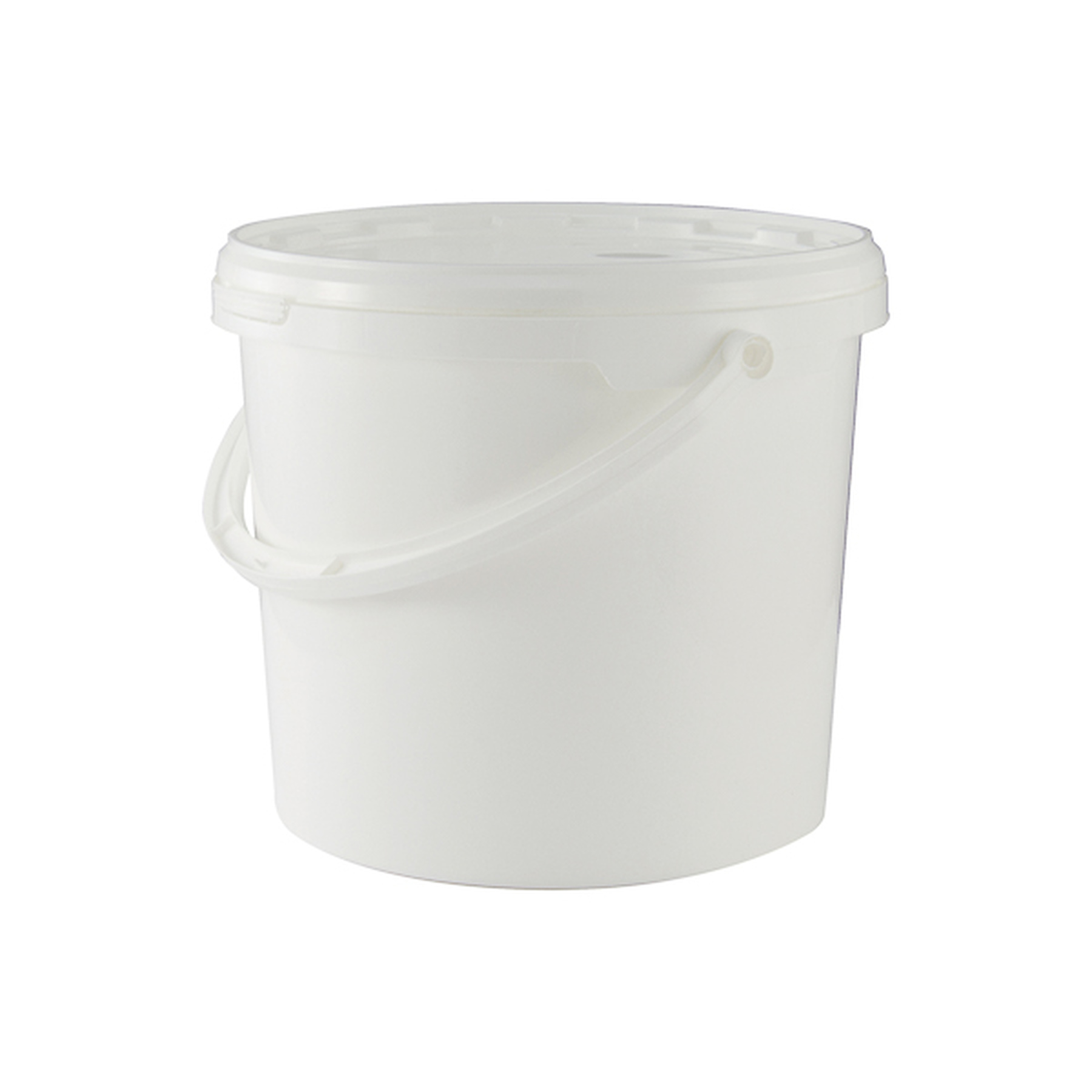 Labbox White container with handle and hermetic closure, 4,05