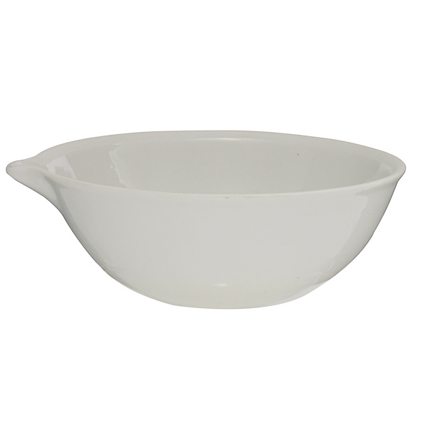 Labbox Bol d&eacute;vaporation, fond rond, porcelaine, Premium Line