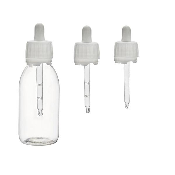 Labbox screw cap with drop counter, PP28, 5,08