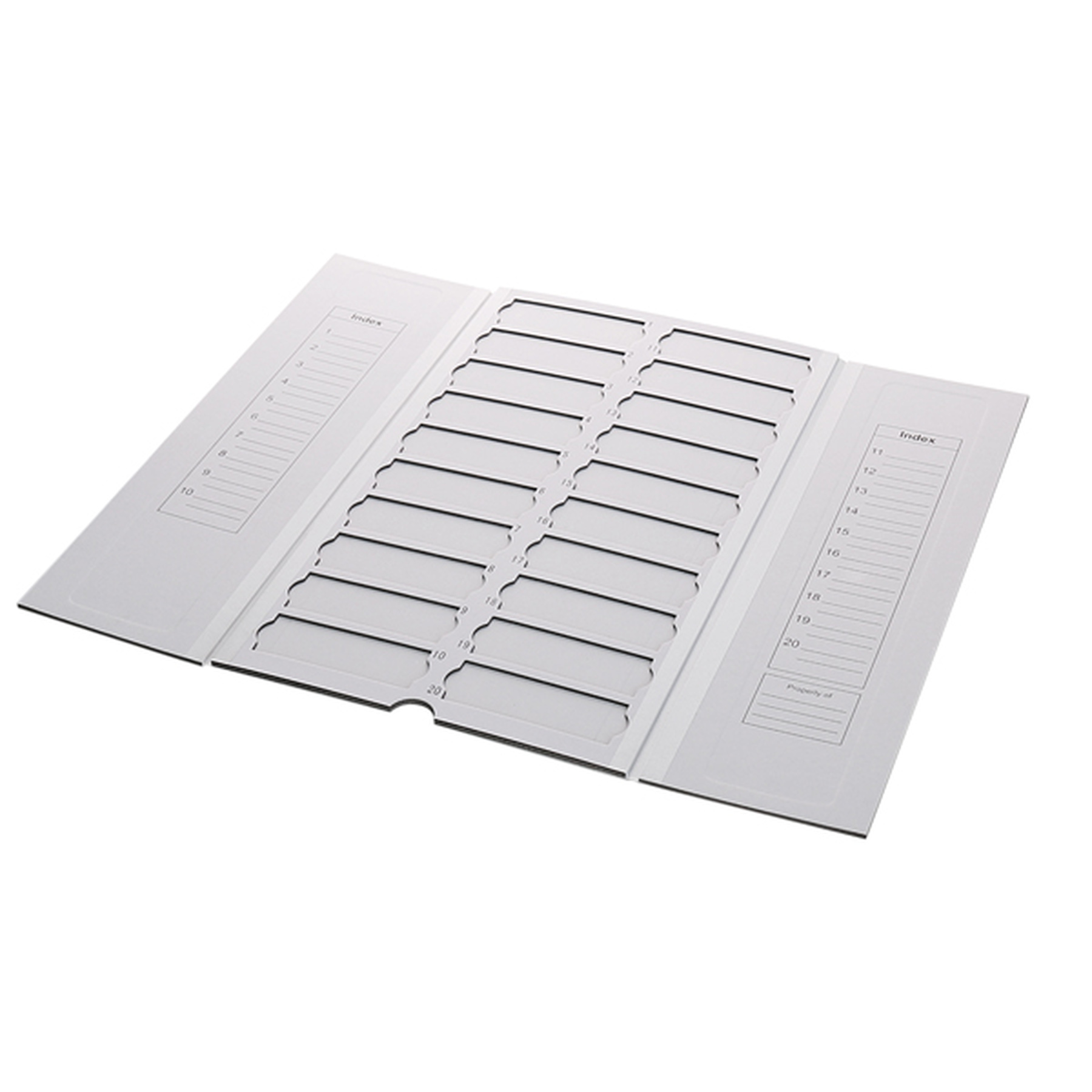 Lab Proof Folder Labbox cardboard slide folder, 13,44