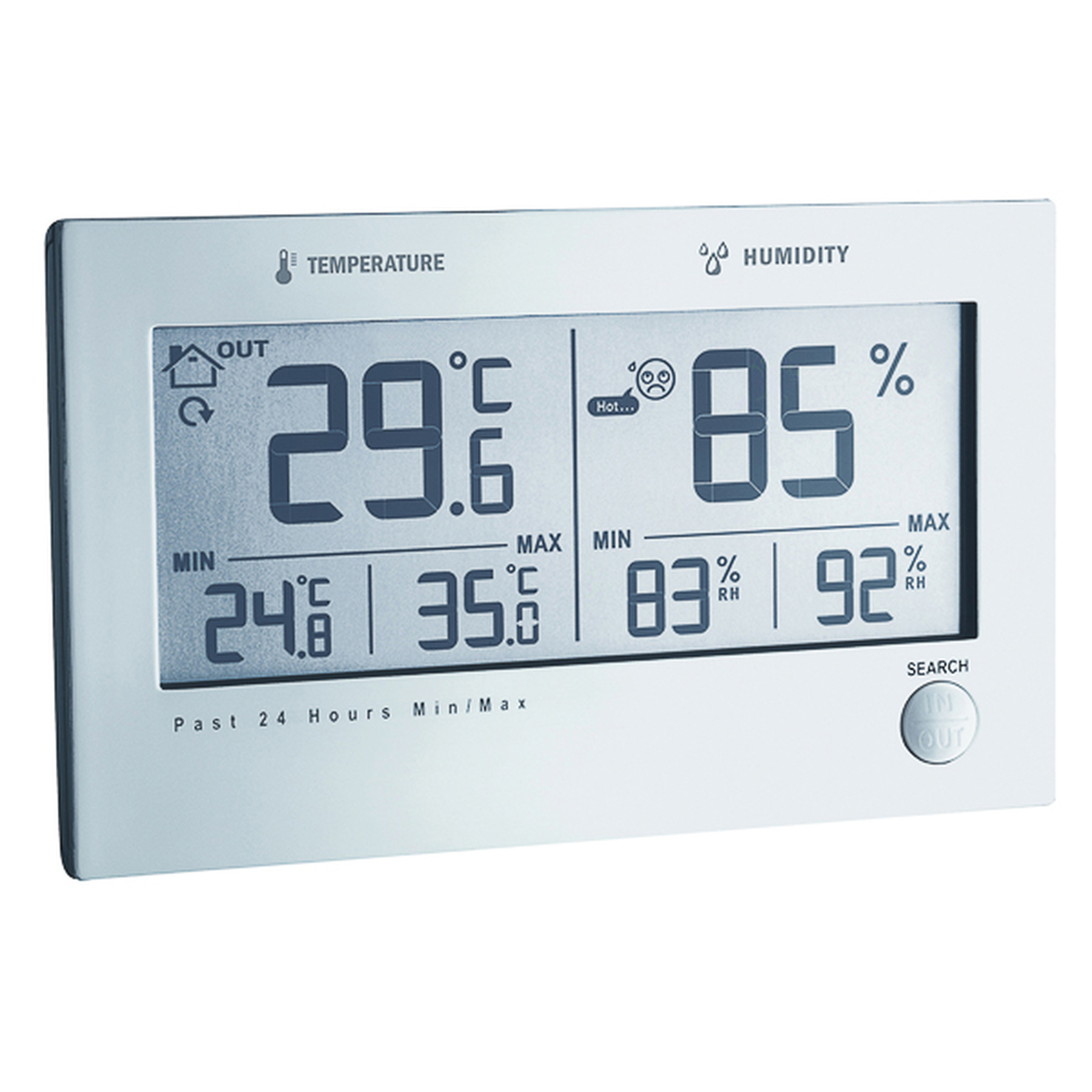 Humidity Reader For Lab Labbox digital thermohygrometer with remote sensor, 52,01€
