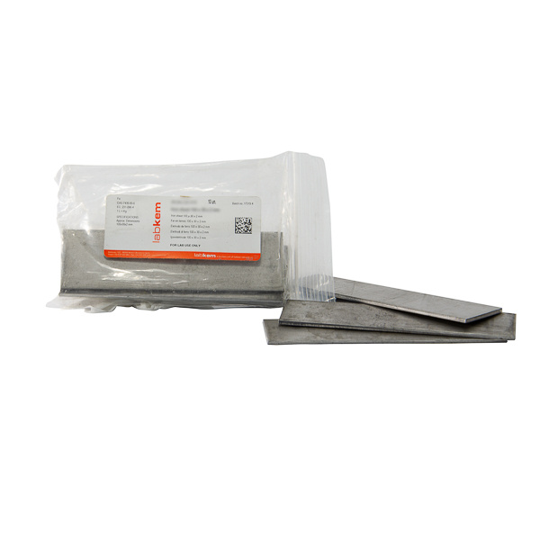 Labbox Aluminium, Elektrode 85 x 25 x 1 mm, 10 St.