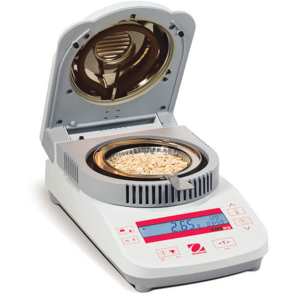 OHAUS vochtigheidsanalyser MB23