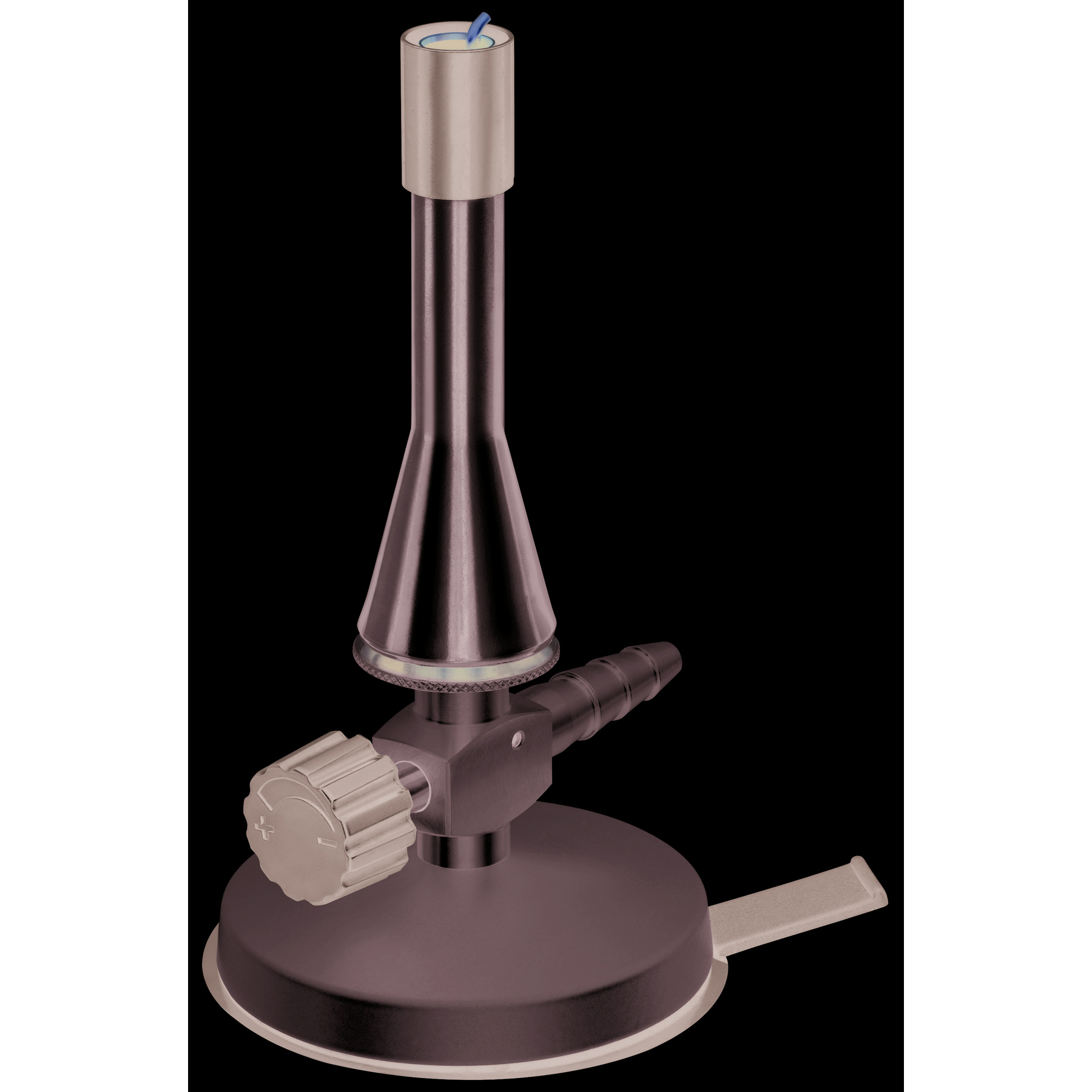 Brûleur Bunsen Neolab 1175 - 1250W Pour Gaz Propane, Régulation D'Air, Vanne Pointe & Flamme Pilote, DIN 30665