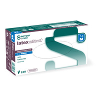 Luvas de exame SEMPERMED Latex Edition IC 100 unidades.